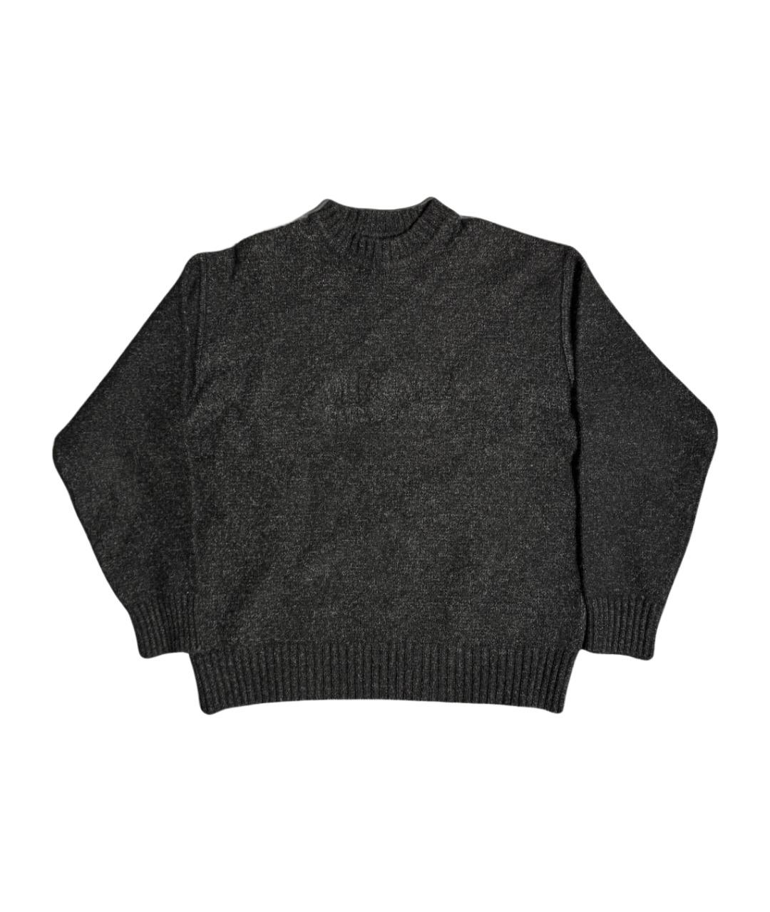 VERSACE JEANS COUTURE Антрацитовый шерстяной джемпер / свитер, фото 1