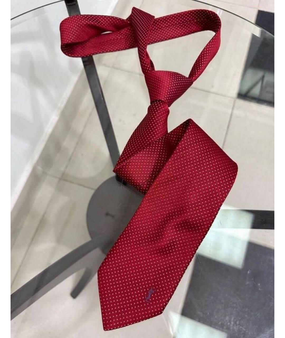 SAINT LAURENT Красный галстук, фото 2
