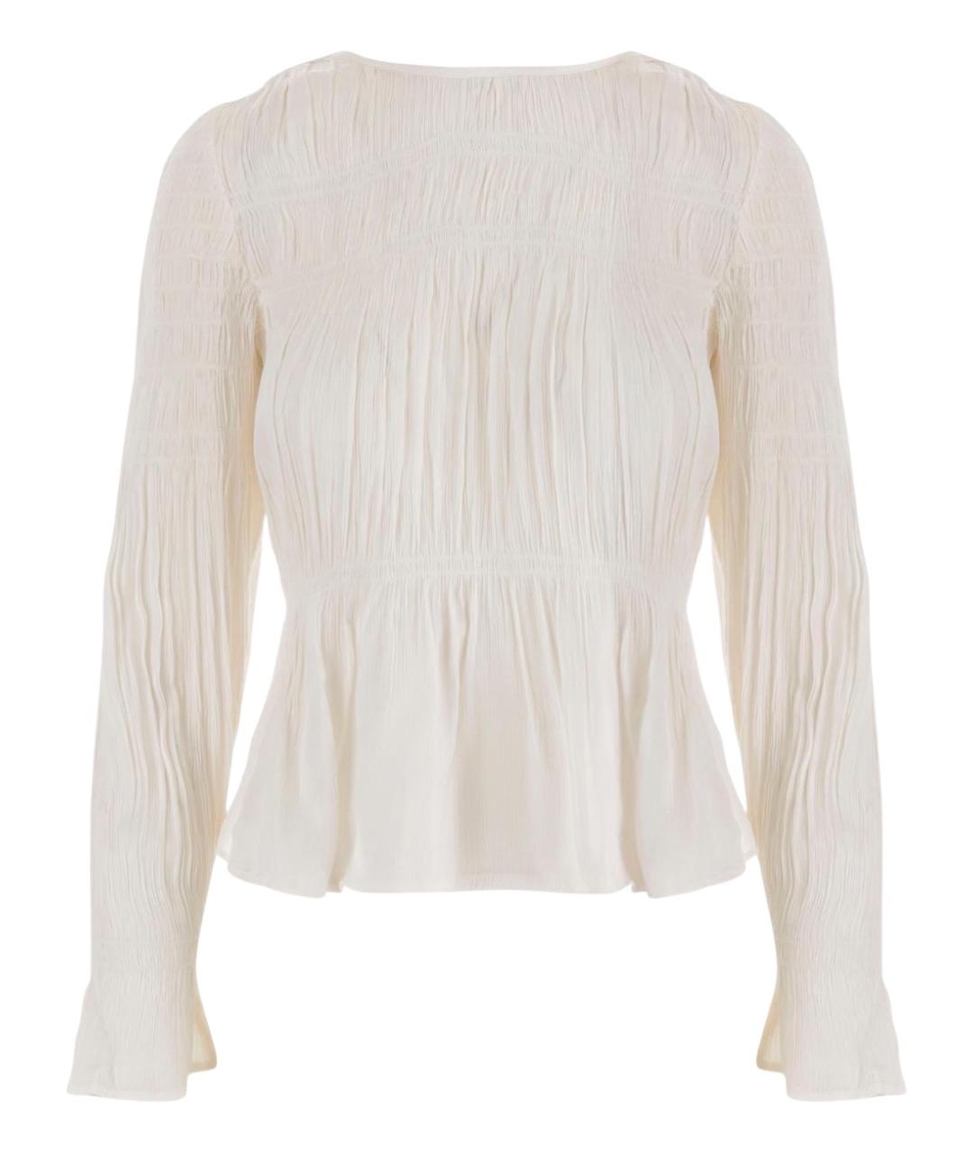 BY MALENE BIRGER Белая вискозная блузы, фото 1