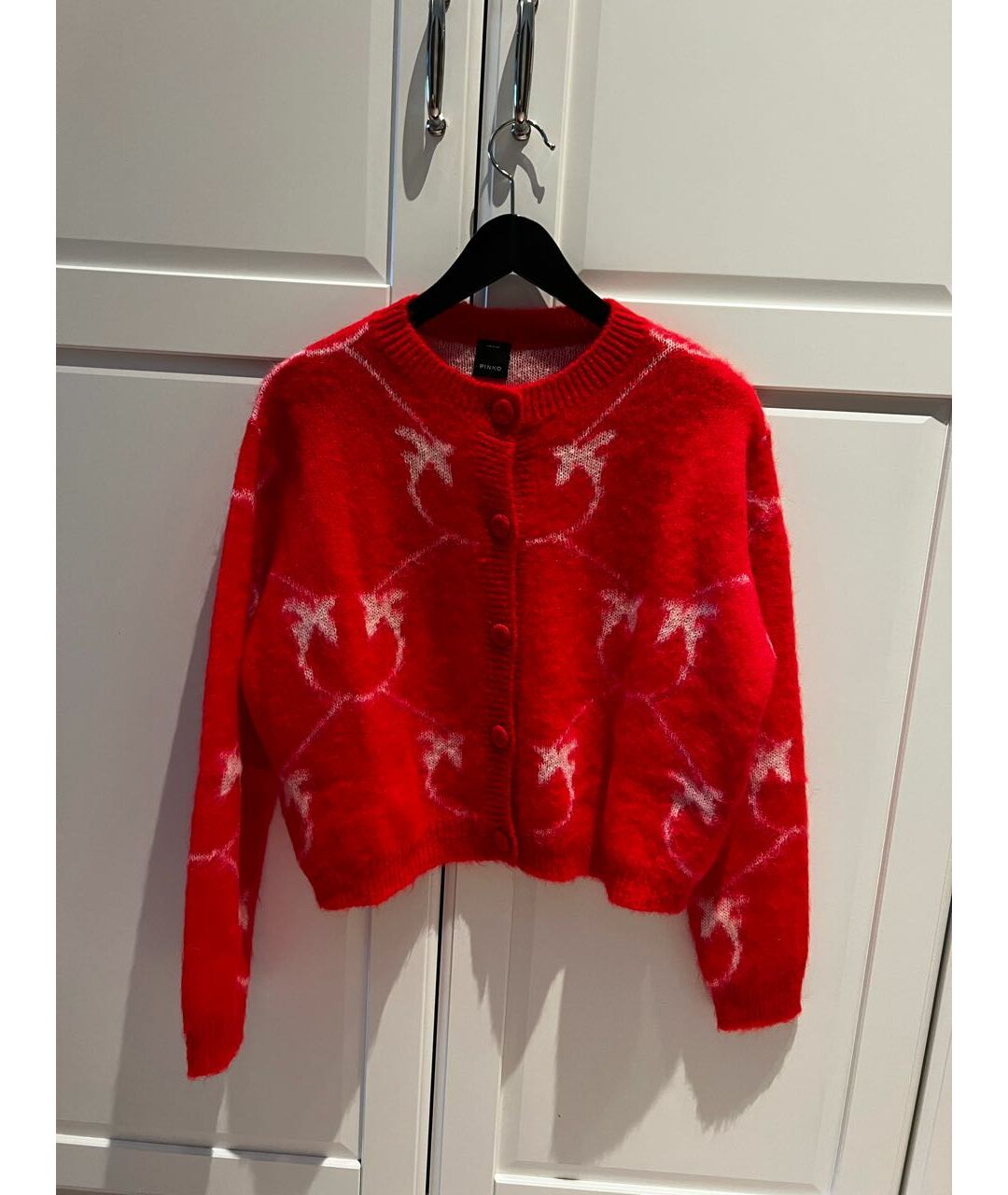PINKO Красный джемпер / свитер, фото 5