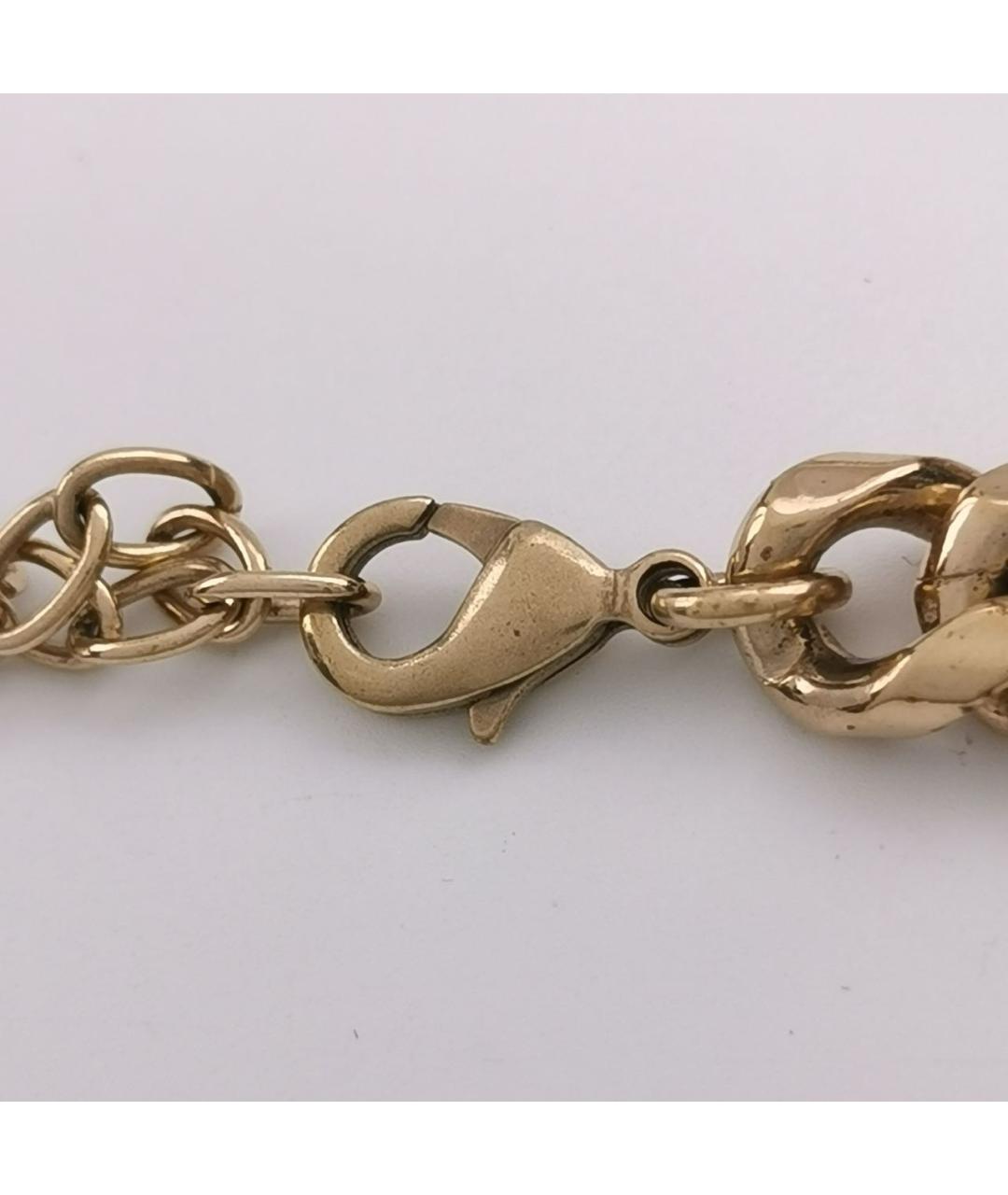 CHANEL Золотое металлическое колье, фото 7