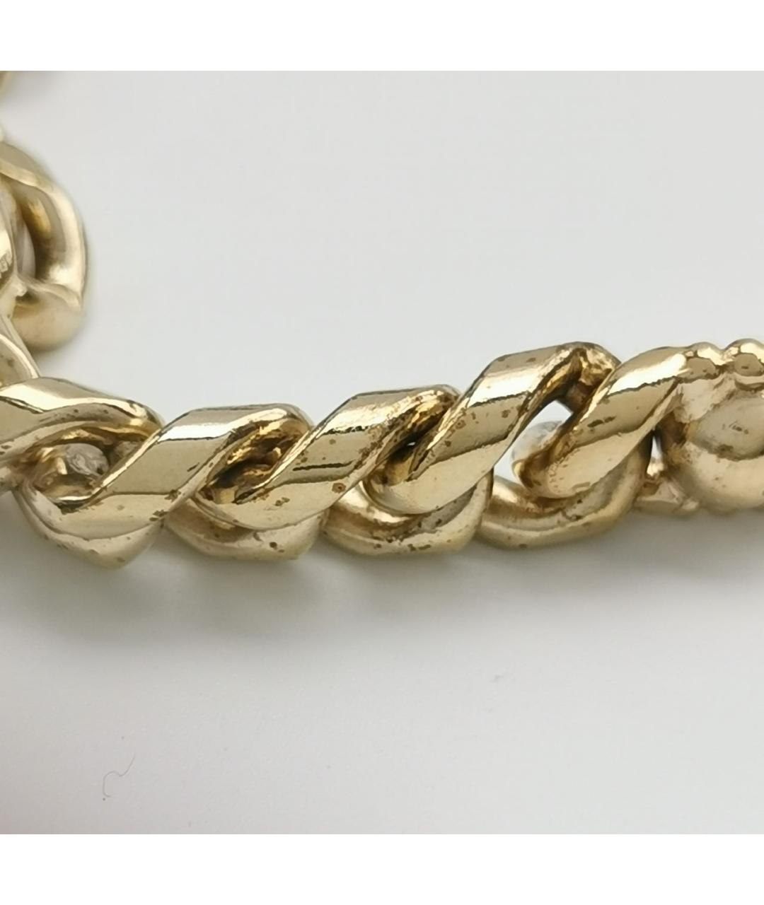 CHANEL Золотое металлическое колье, фото 8