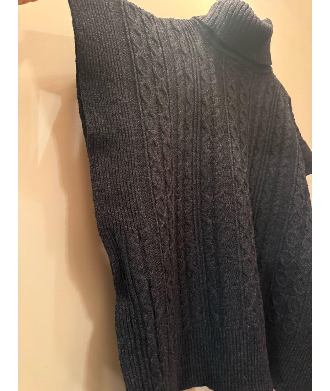 SEE BY CHLOE Антрацитовый шерстяной джемпер / свитер, фото 2
