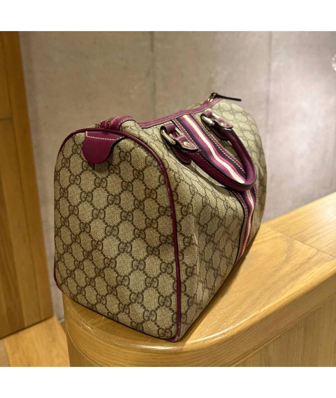 GUCCI Фиолетовая сумка с короткими ручками, фото 2