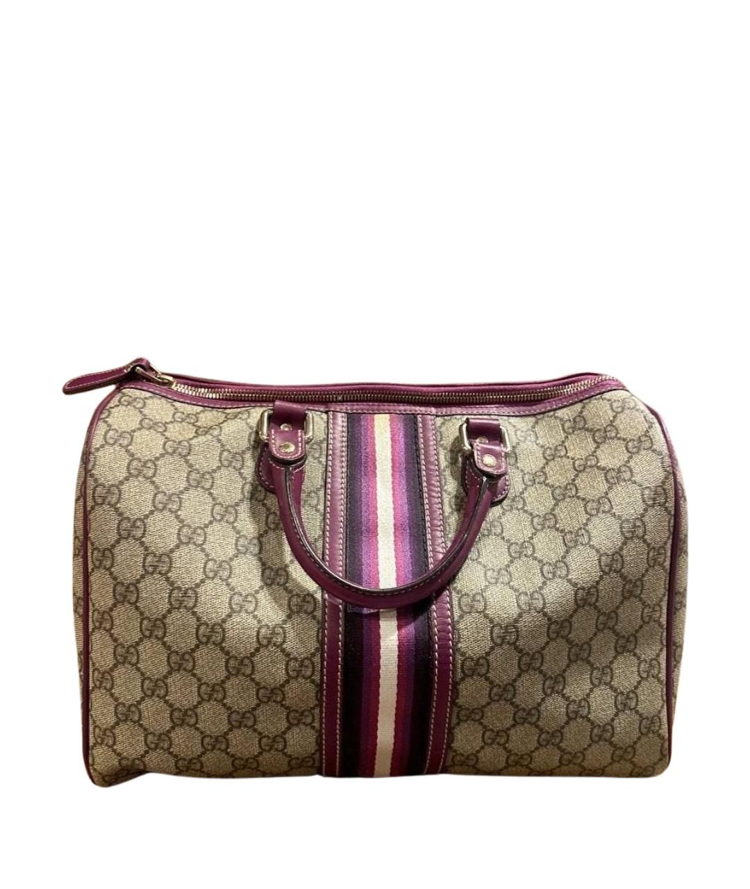 GUCCI Фиолетовая сумка с короткими ручками, фото 1
