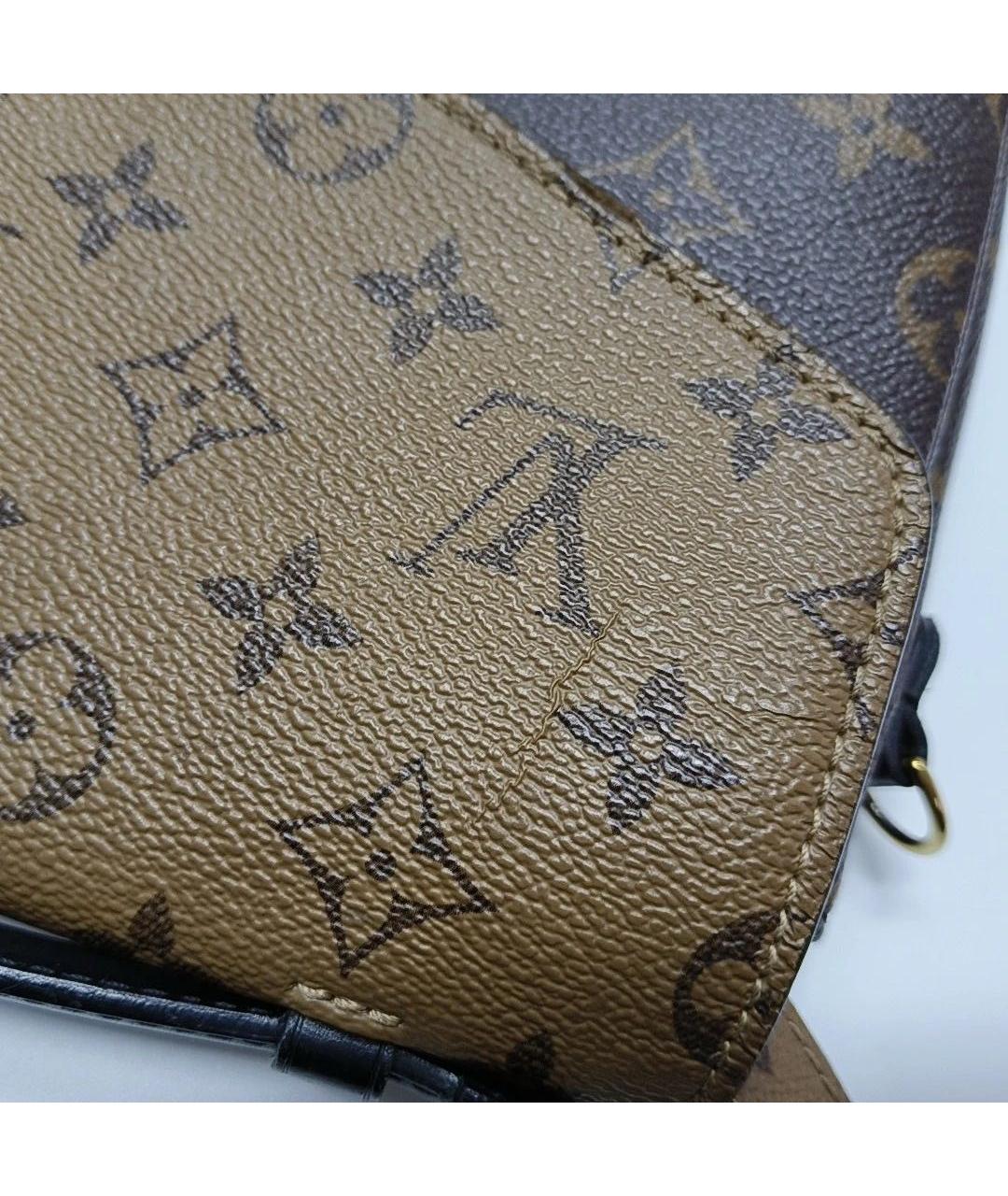 LOUIS VUITTON Коричневая сумка через плечо, фото 7