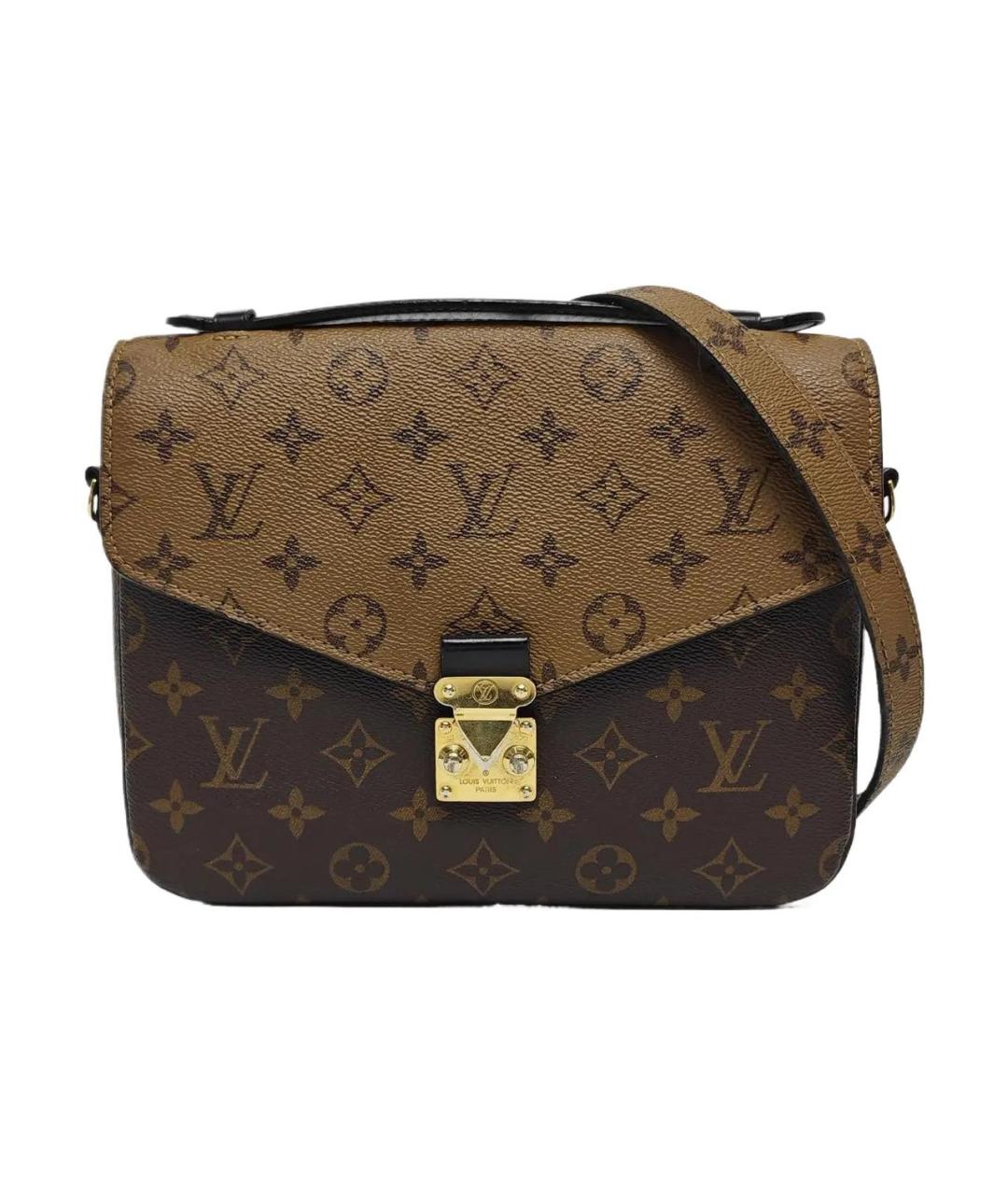 LOUIS VUITTON Коричневая сумка через плечо, фото 1