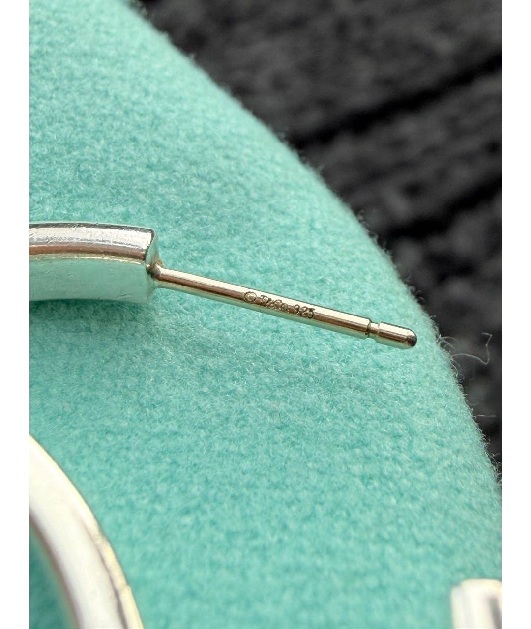 TIFFANY&CO Серебряные серебряные серьги, фото 6