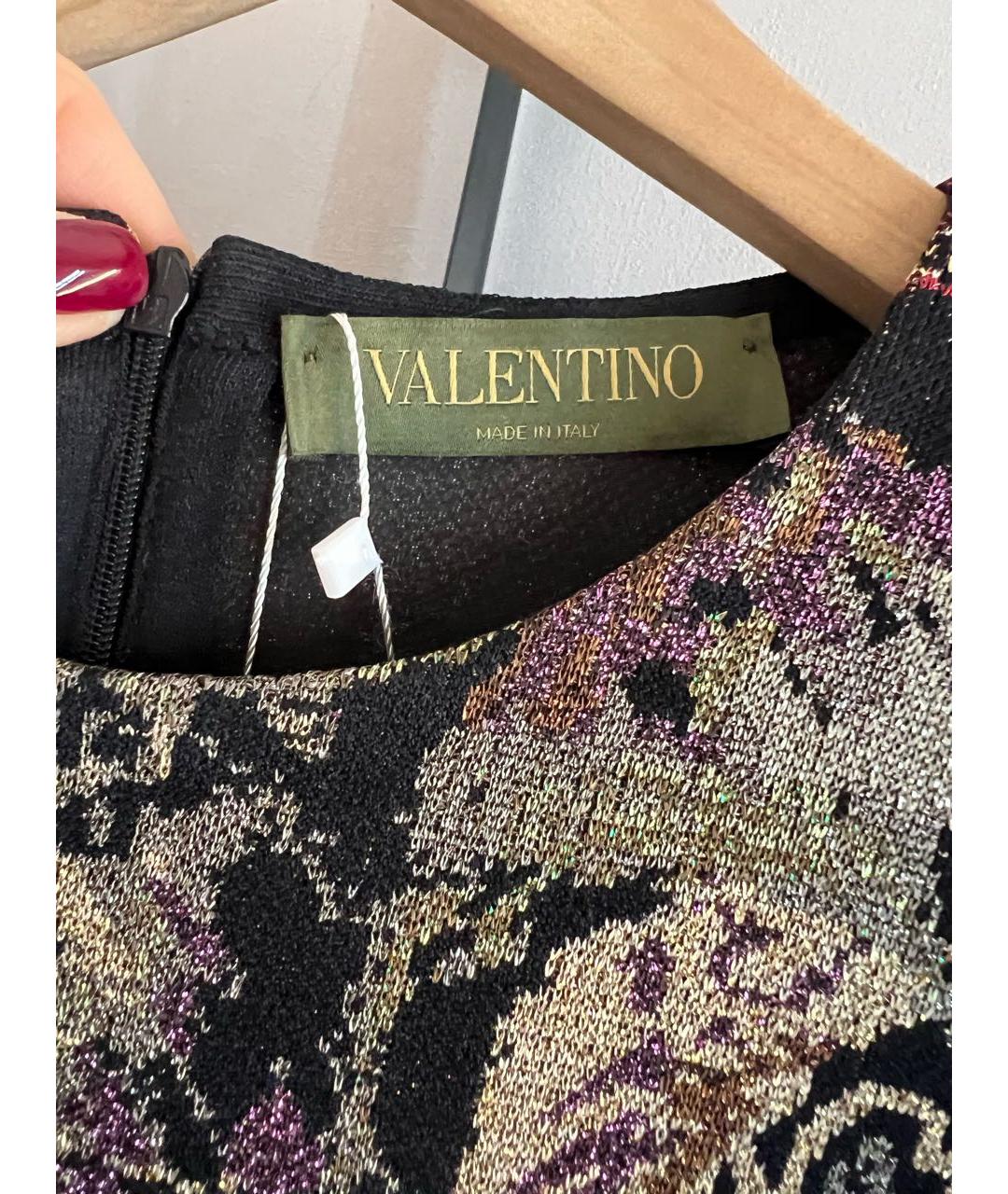 VALENTINO Мульти вискозное вечернее платье, фото 2