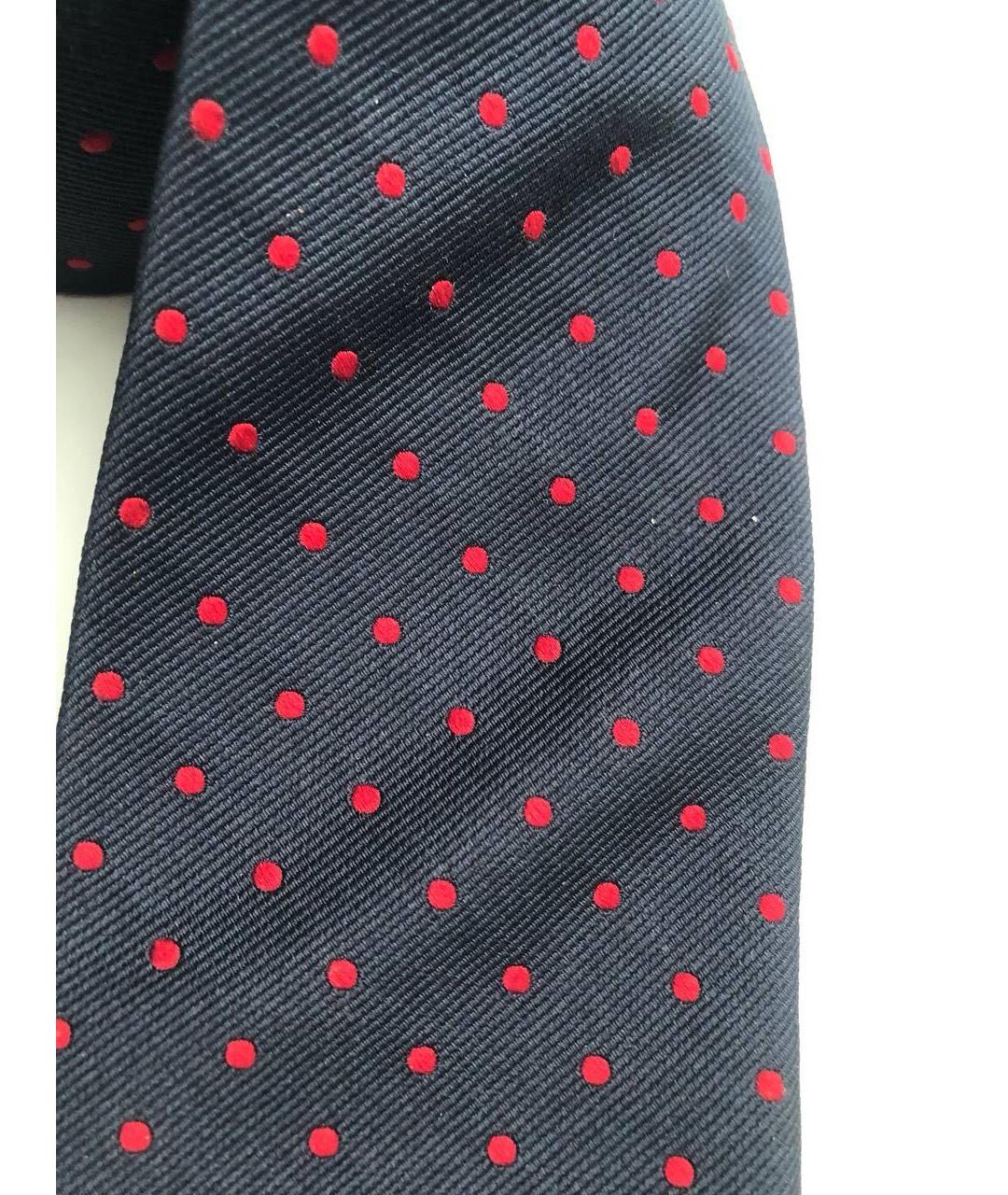 LANVIN Черный шелковый галстук, фото 3