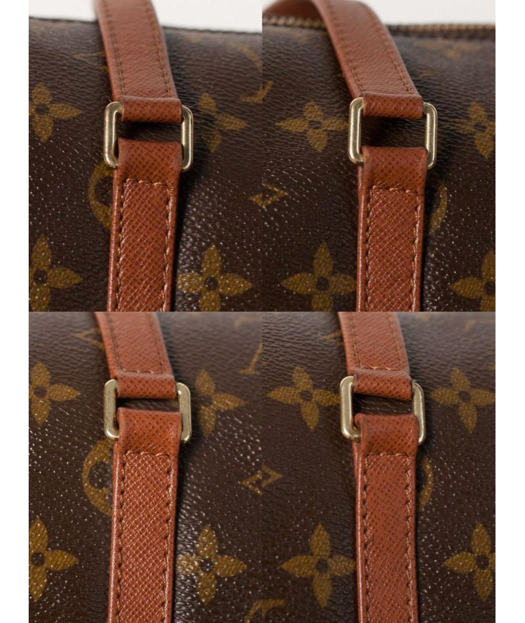 LOUIS VUITTON Коричневая сумка с короткими ручками, фото 7