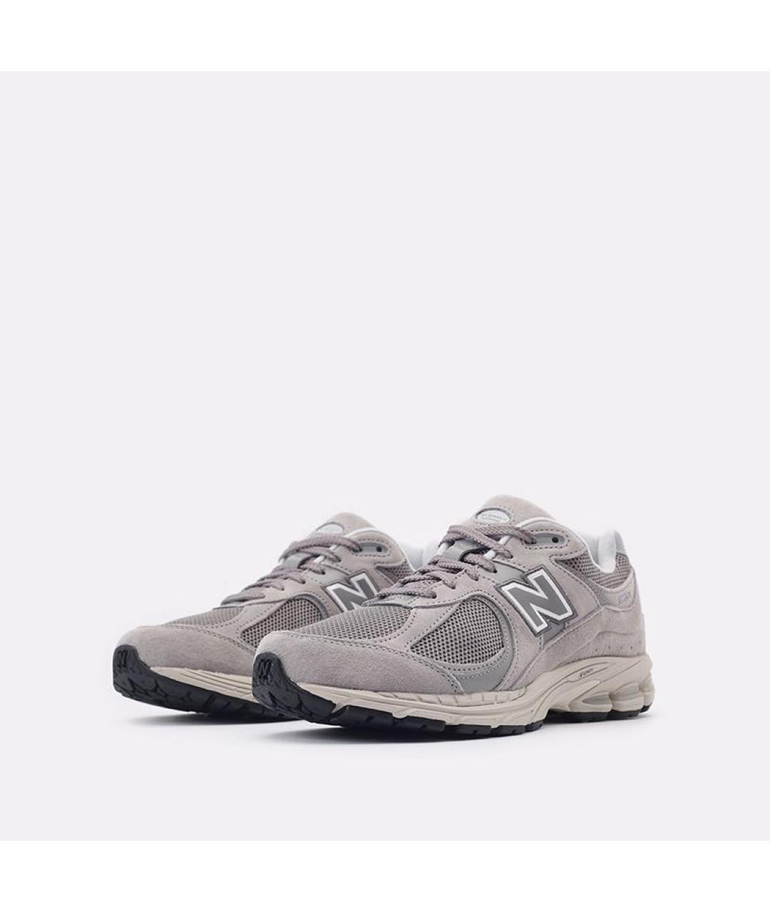 NEW BALANCE Серые замшевые кроссовки, фото 2