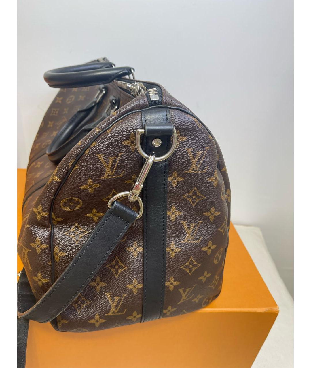 LOUIS VUITTON Коричневая дорожная/спортивная сумка, фото 3