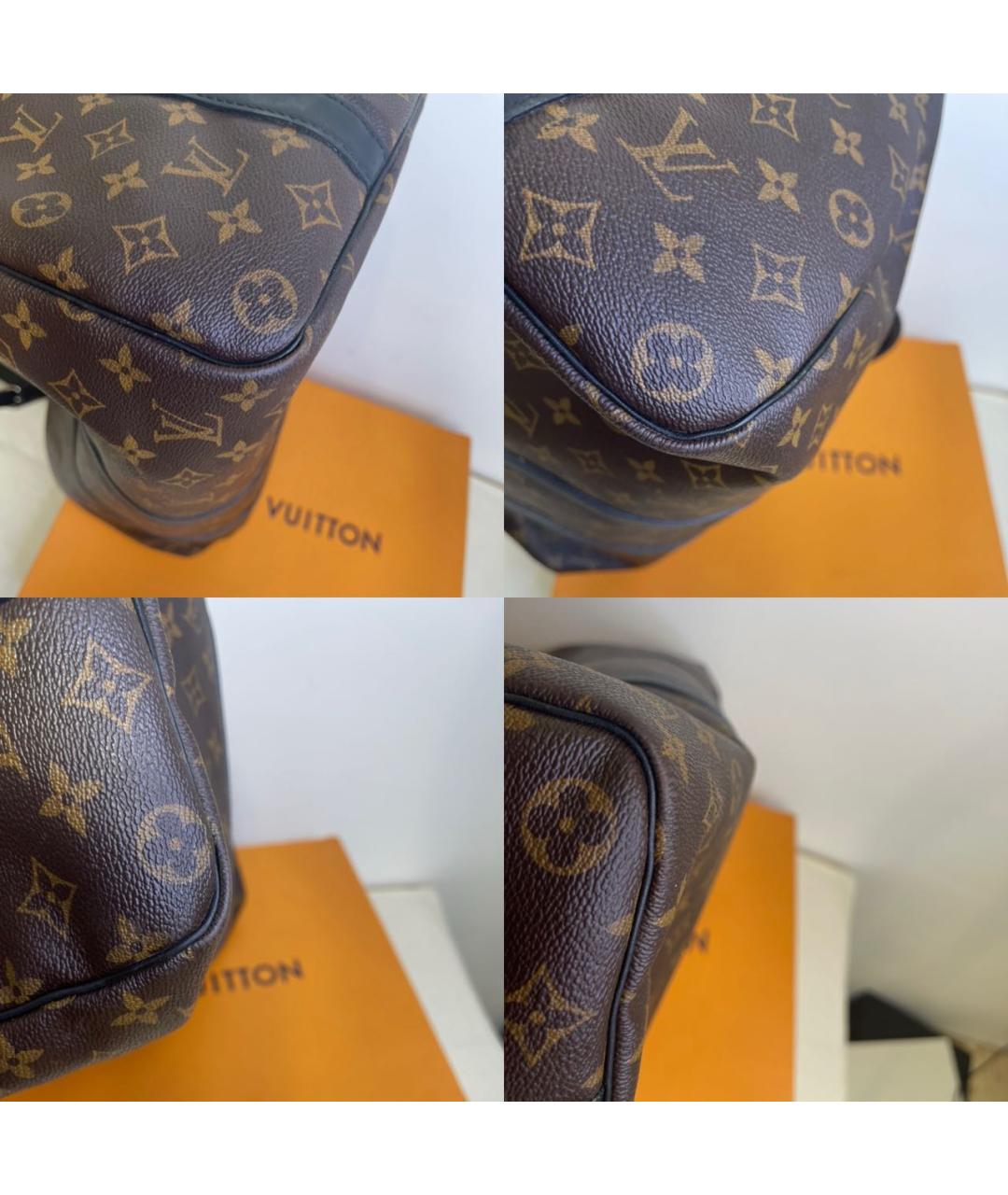 LOUIS VUITTON Коричневая дорожная/спортивная сумка, фото 5