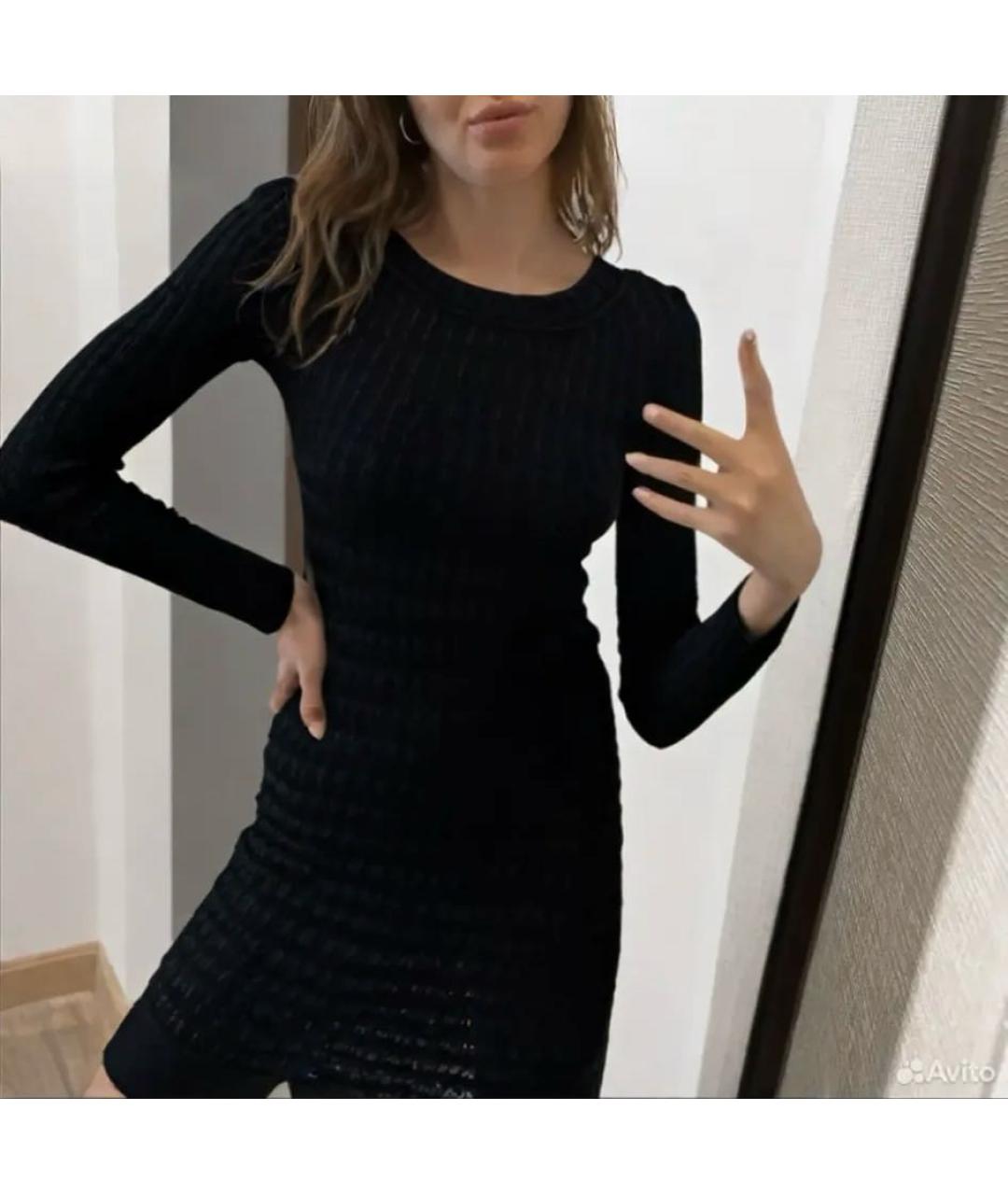 GIORGIO ARMANI Черное повседневное платье, фото 7