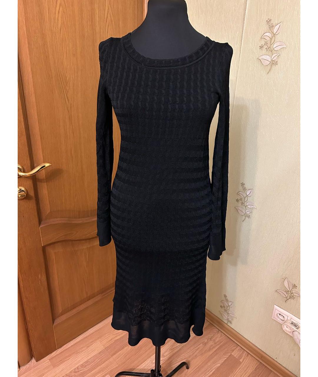 GIORGIO ARMANI Черное повседневное платье, фото 2