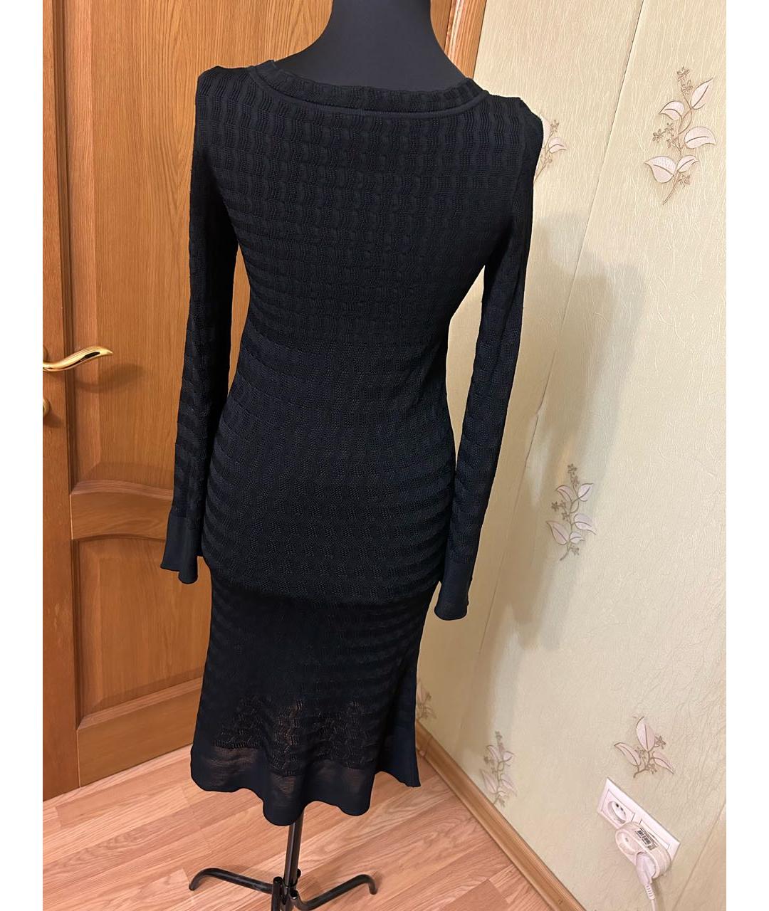 GIORGIO ARMANI Черное повседневное платье, фото 3