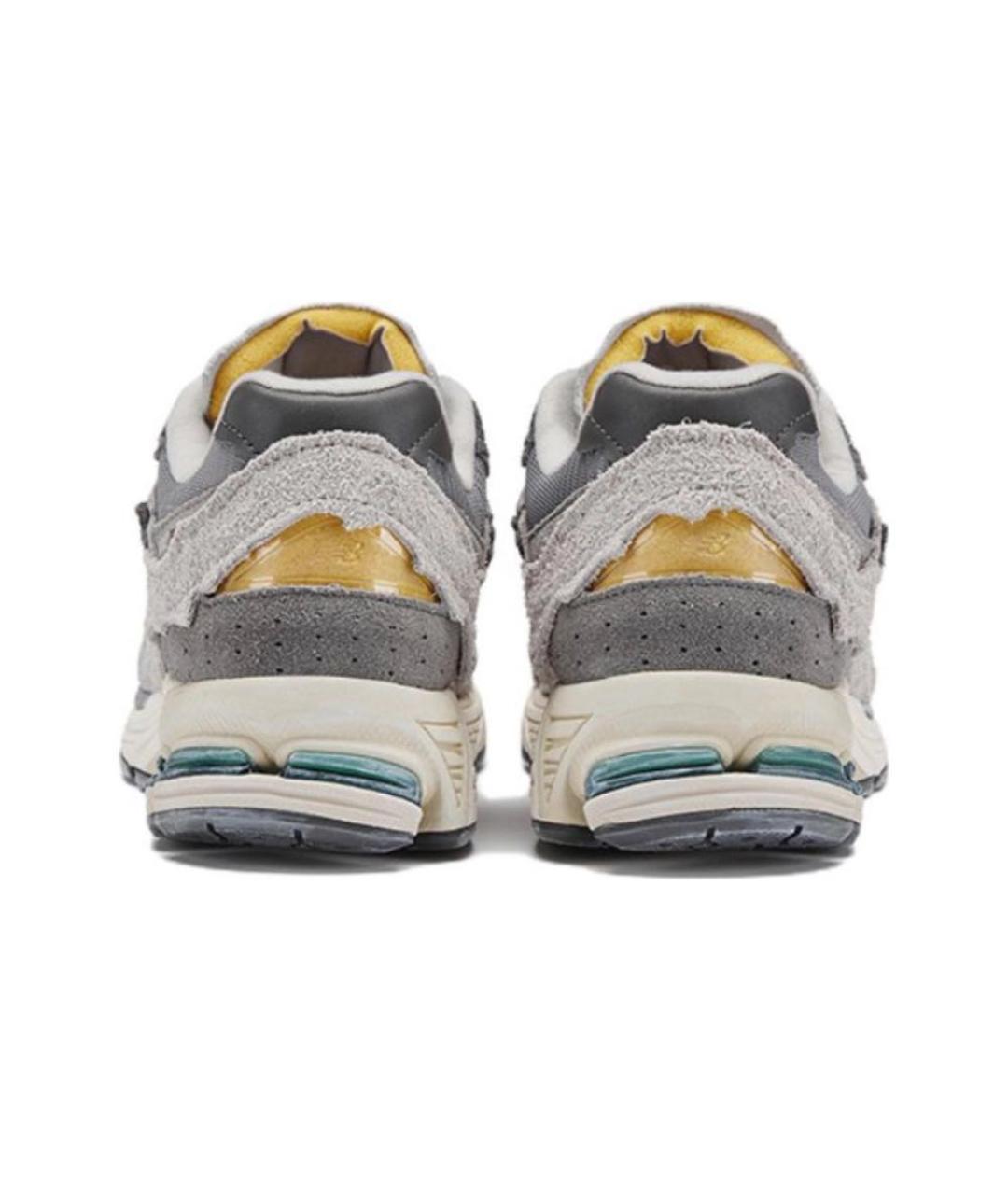 NEW BALANCE Серые замшевые низкие кроссовки / кеды, фото 5