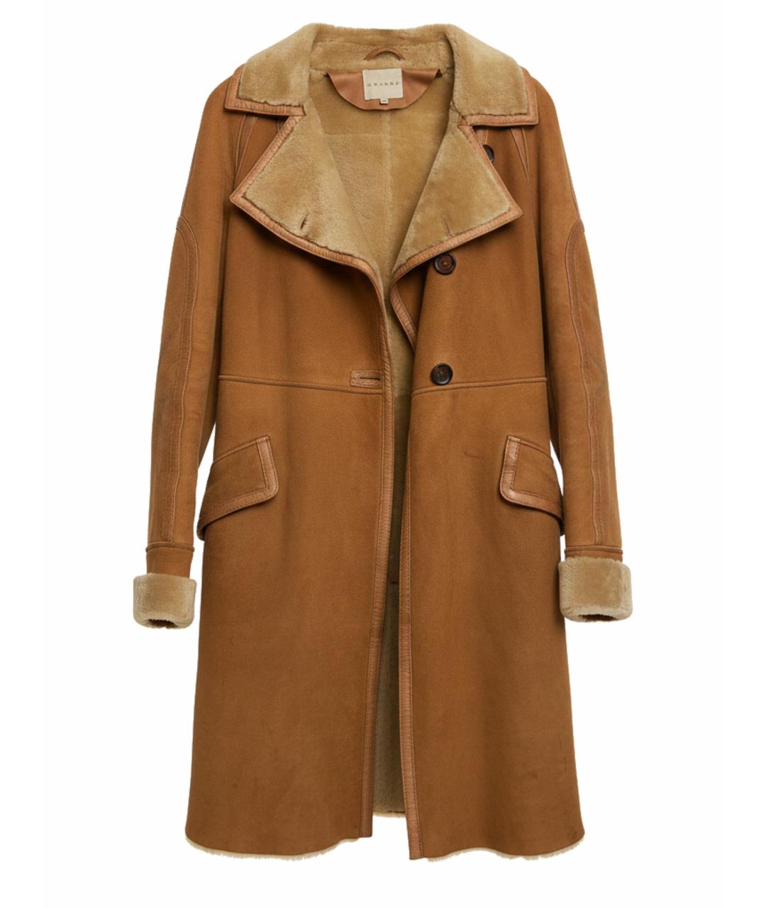 CELINE Коричневая замшевая дубленка, фото 1