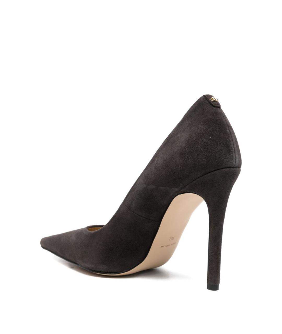 MICHAEL KORS Коричневые замшевые туфли, фото 3