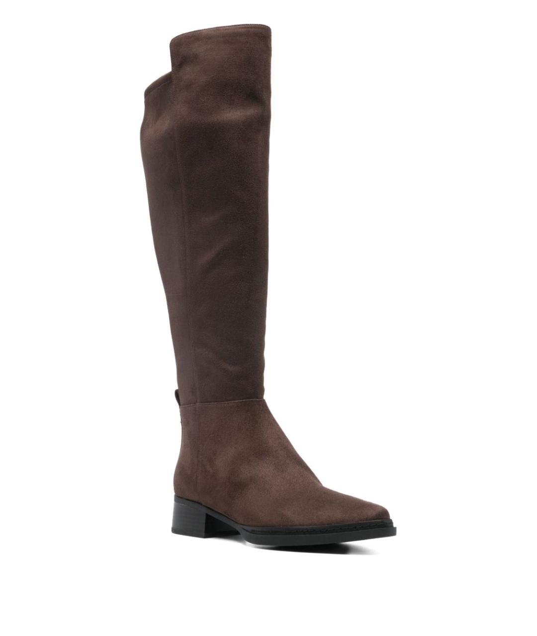MICHAEL KORS Коричневые синтетические сапоги, фото 4