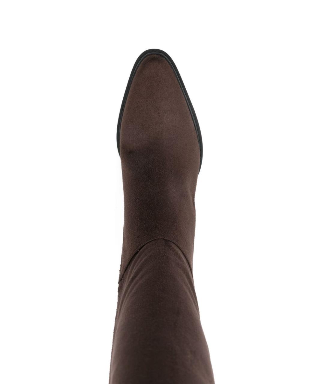 MICHAEL KORS Коричневые синтетические сапоги, фото 2