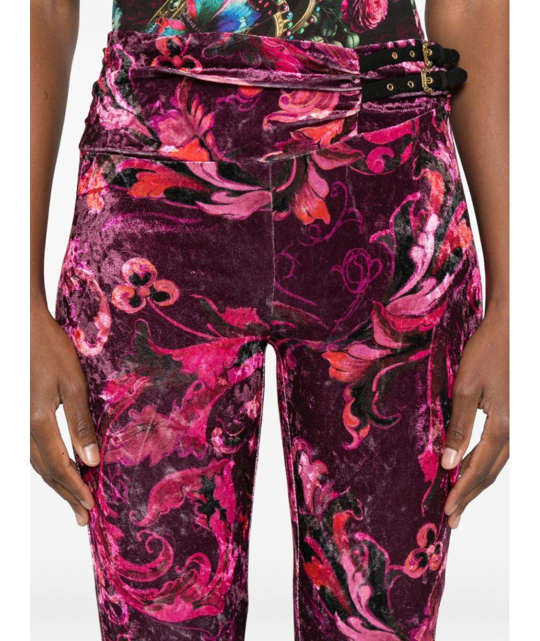 VERSACE JEANS COUTURE Мульти прямые джинсы, фото 5