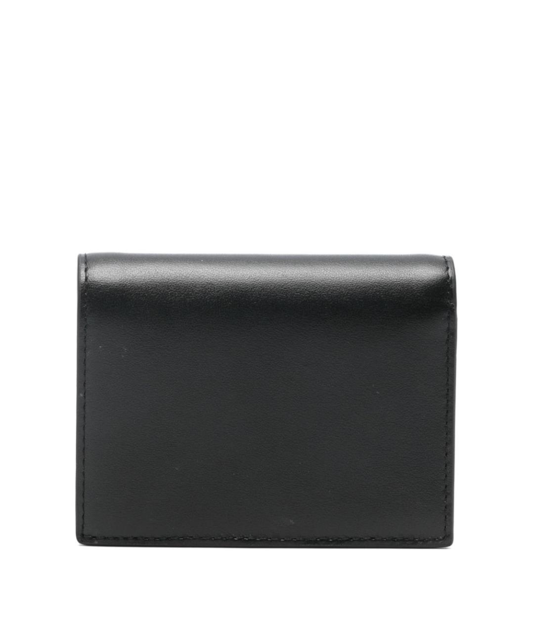 DIESEL Черный кожаный кошелек, фото 3