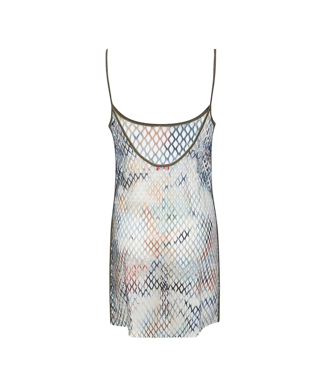 DIESEL Мульти полиэстеровое повседневное платье, фото 2