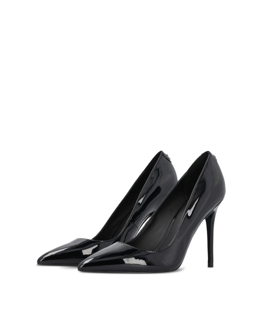 PINKO Черные туфли из лакированной кожи, фото 2