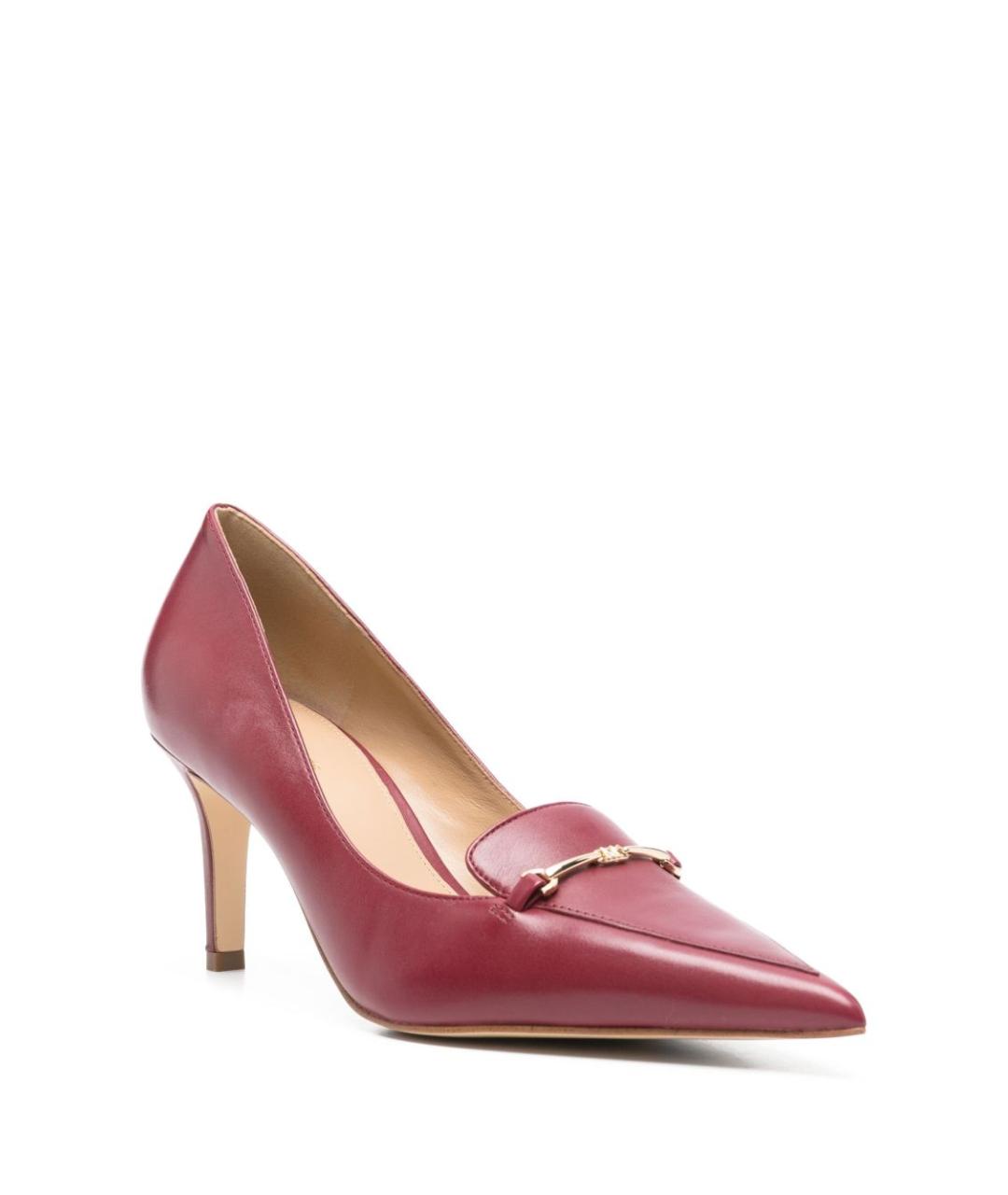 MICHAEL KORS Красные кожаные туфли, фото 3