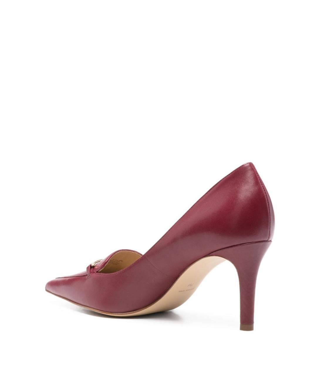 MICHAEL KORS Красные кожаные туфли, фото 2