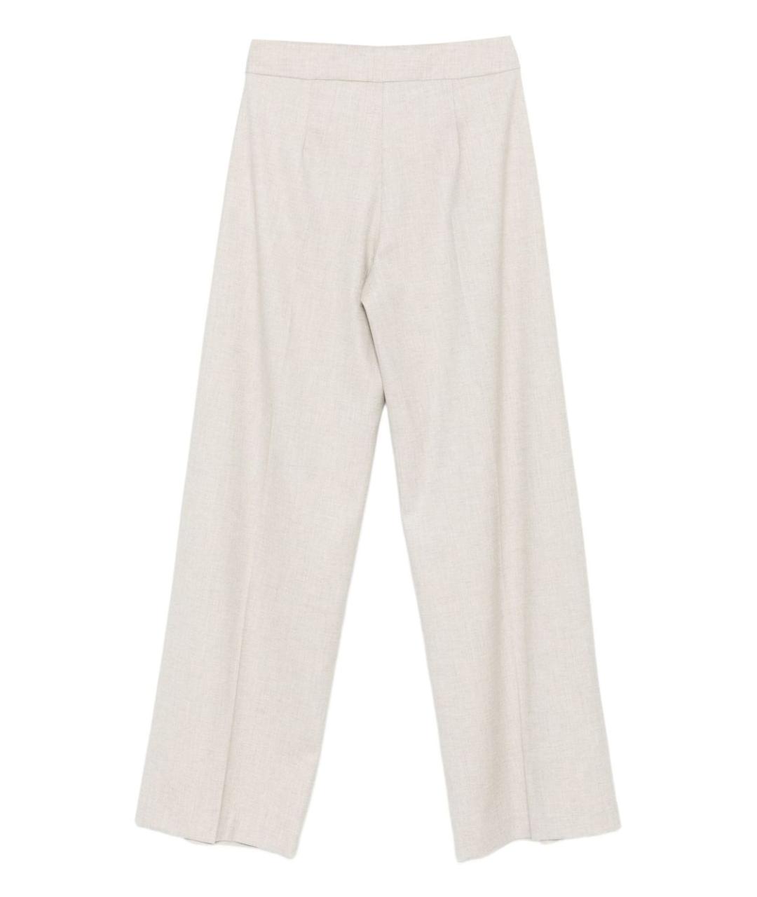 D.EXTERIOR Белые полиэстеровые прямые брюки, фото 3