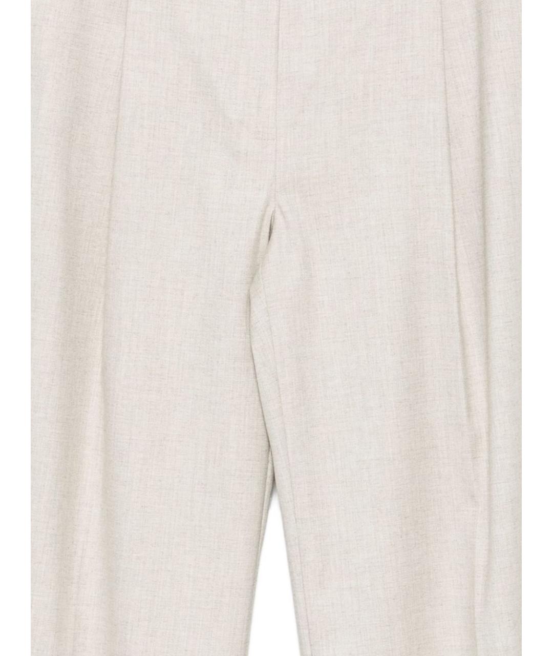 D.EXTERIOR Белые полиэстеровые прямые брюки, фото 2
