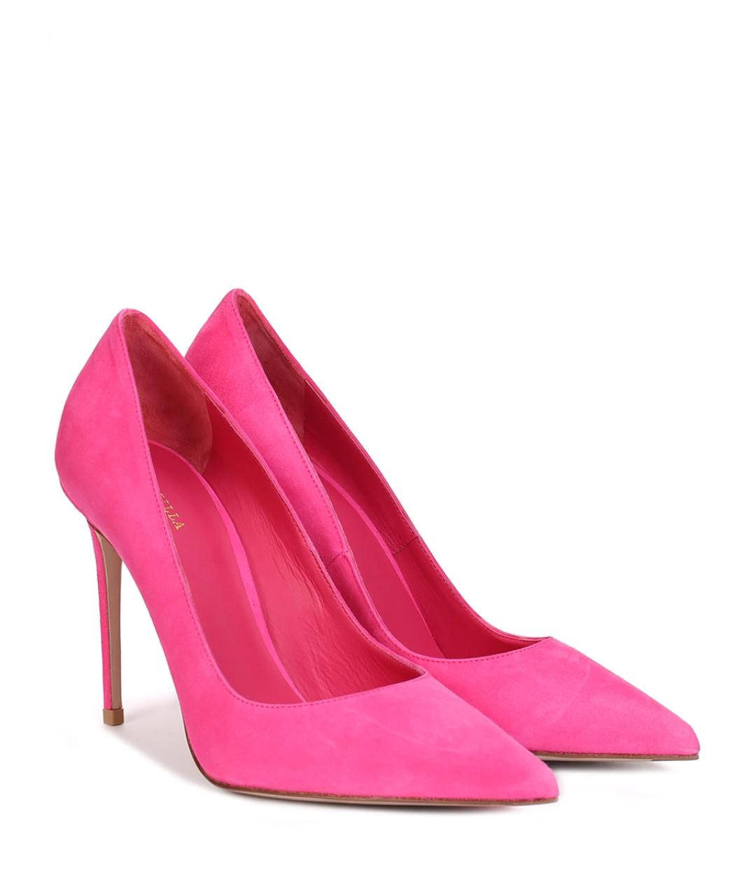 LE SILLA Розовые замшевые туфли, фото 2