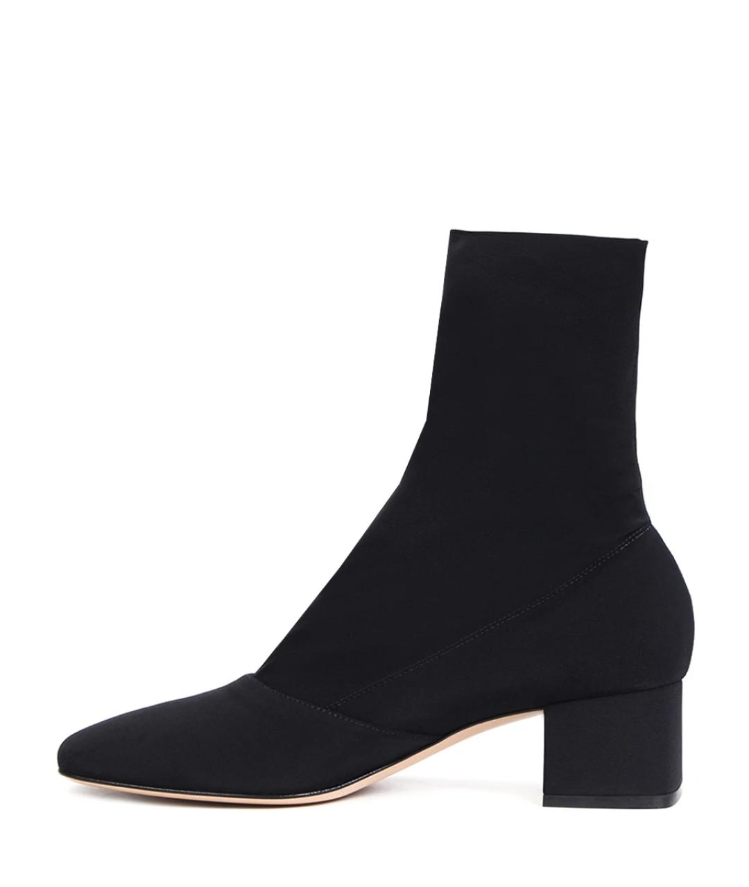 GIANVITO ROSSI Черные замшевые ботильоны, фото 3