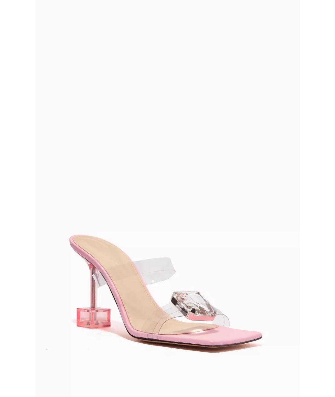 MACH&MACH Розовые мюли, фото 5