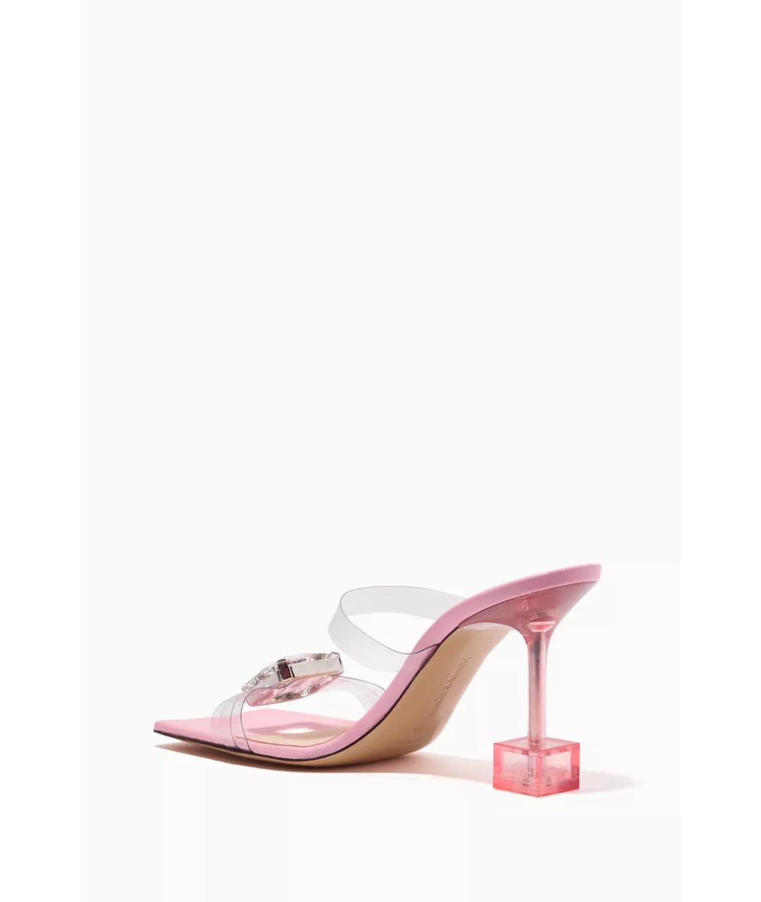 MACH&MACH Розовые мюли, фото 6