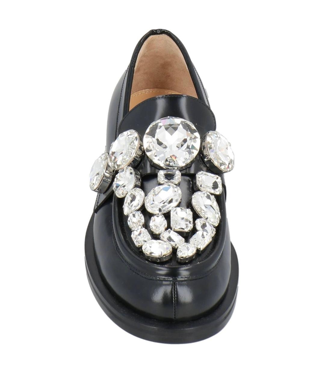 MACH&MACH Черные кожаные лоферы, фото 3