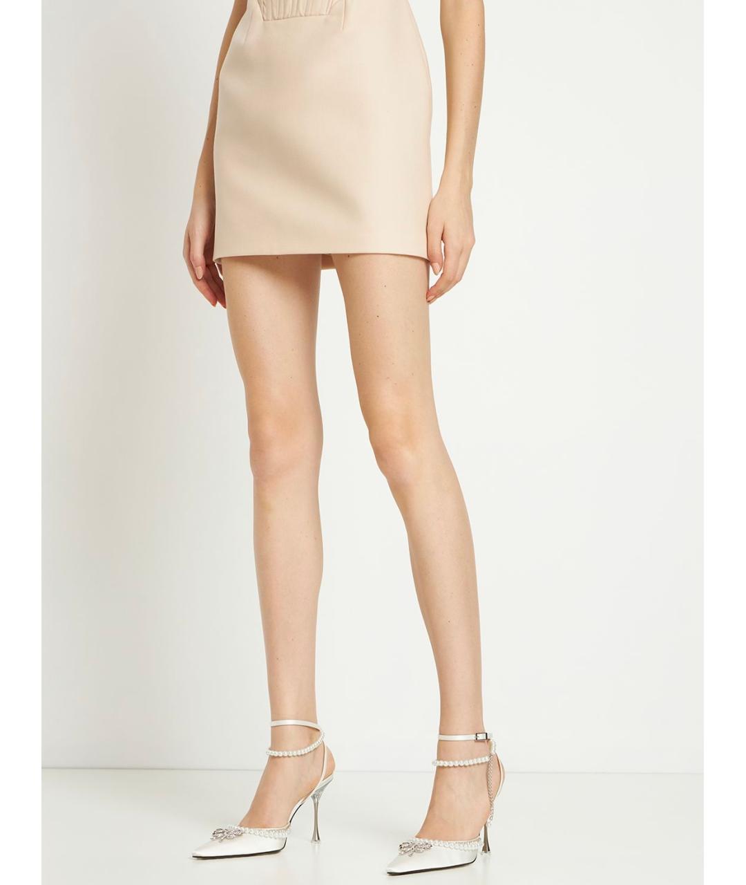 MACH&MACH Белые текстильные туфли, фото 2