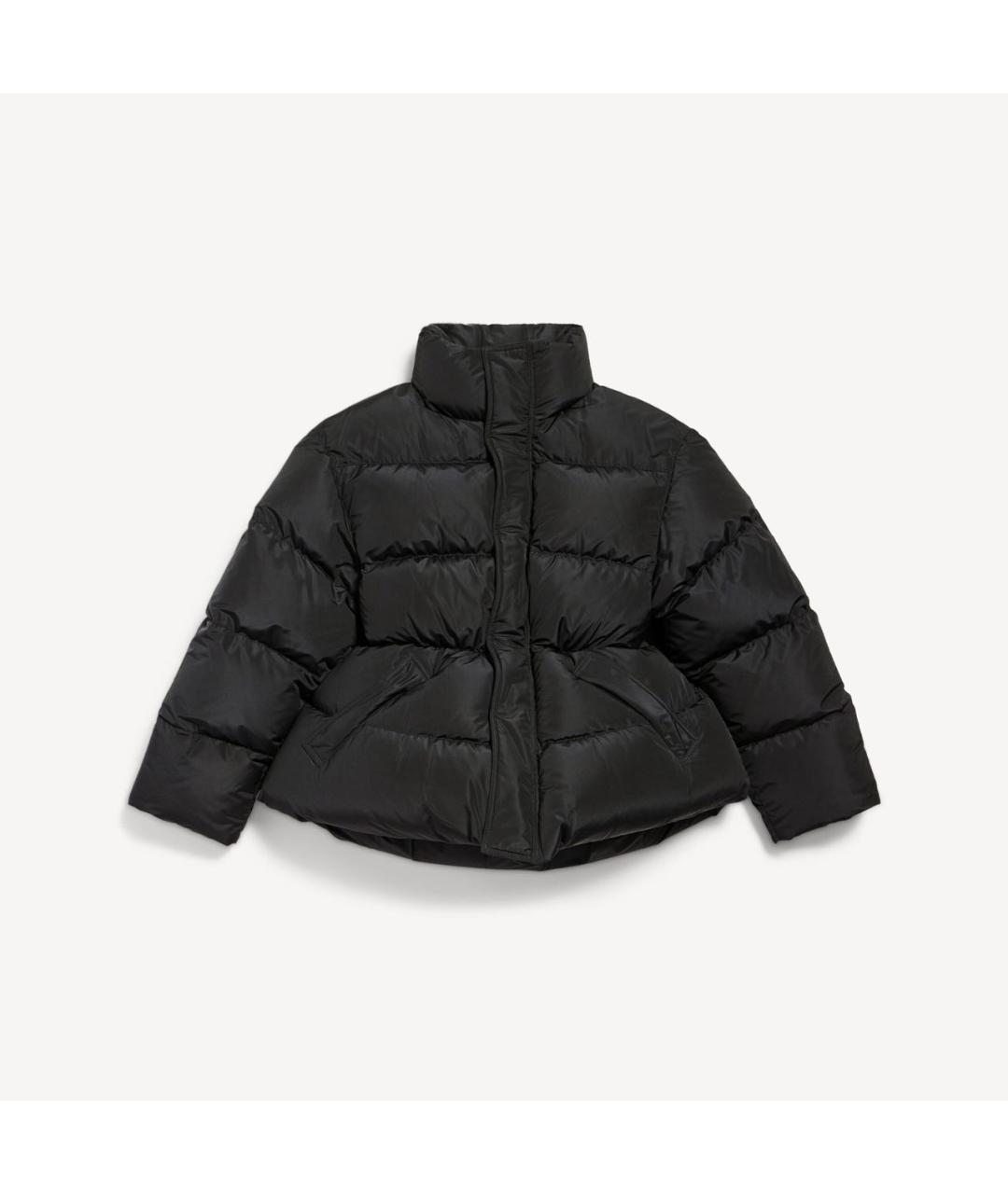 BALENCIAGA Черная полиамидовая куртка, фото 5