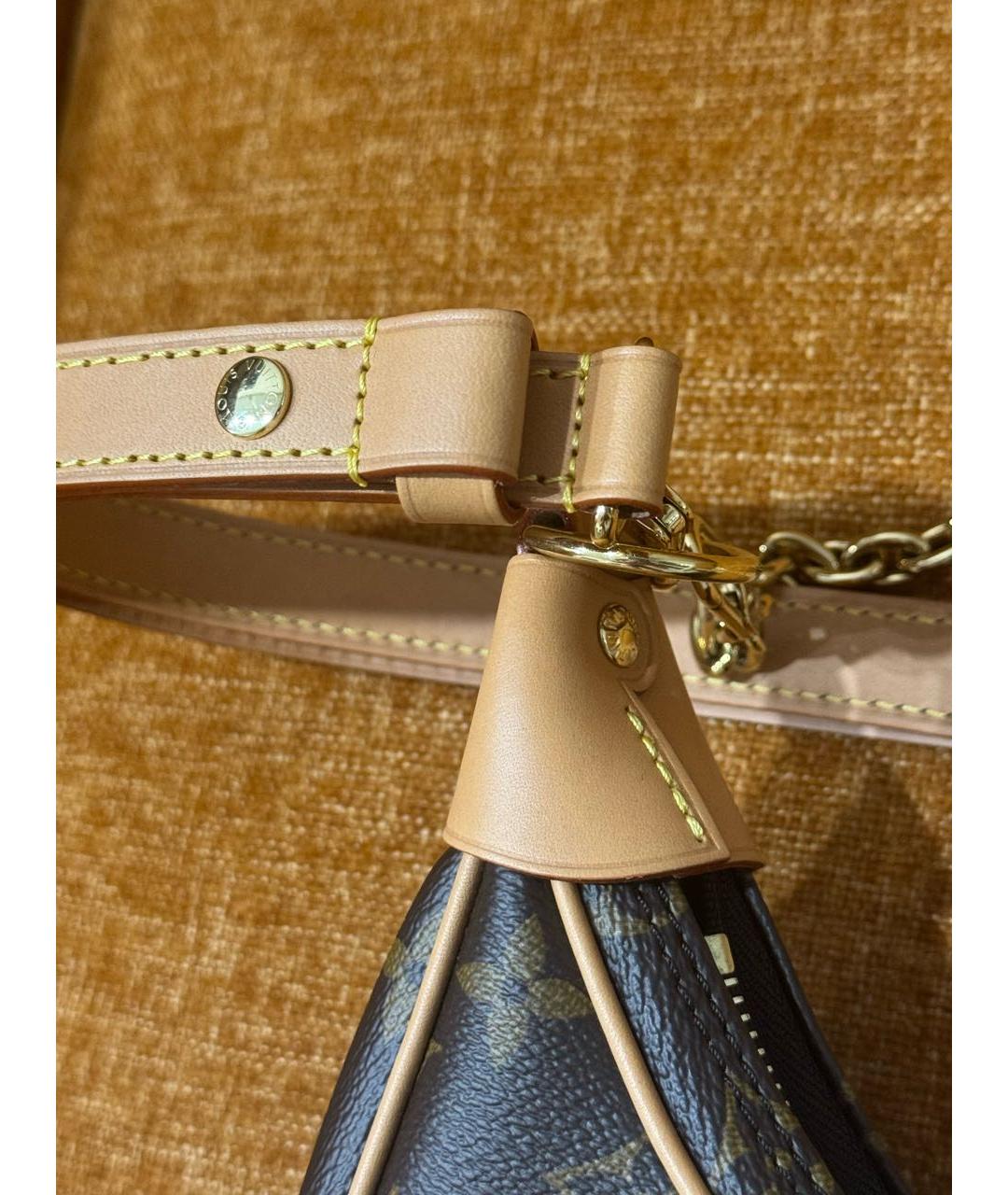 LOUIS VUITTON Кожаная сумка с короткими ручками, фото 5