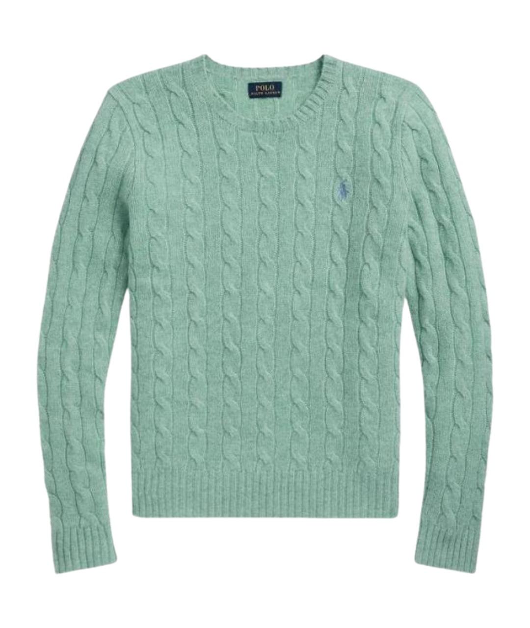 POLO RALPH LAUREN Зеленый джемпер / свитер, фото 1