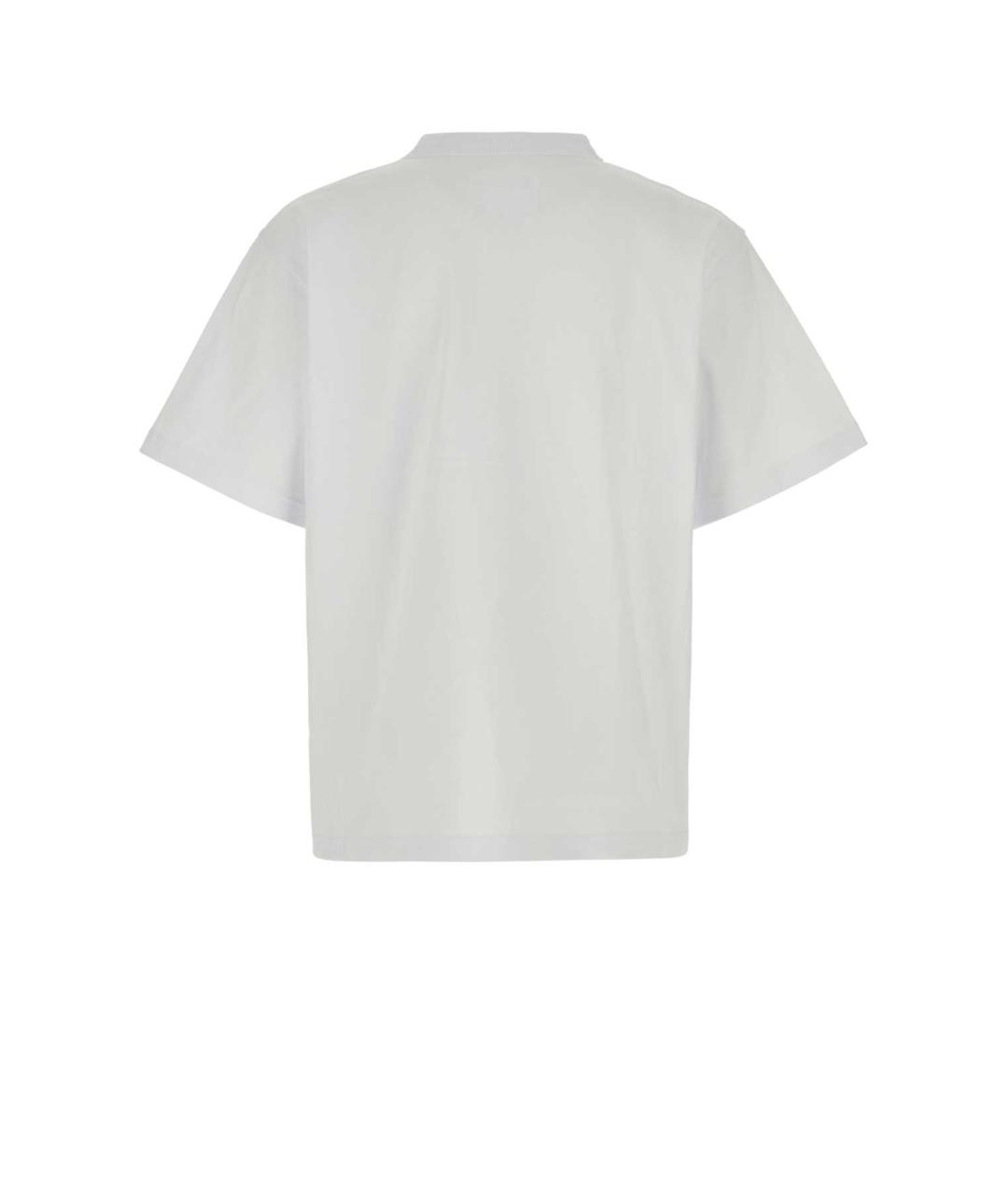 SACAI Белая хлопковая футболка, фото 2