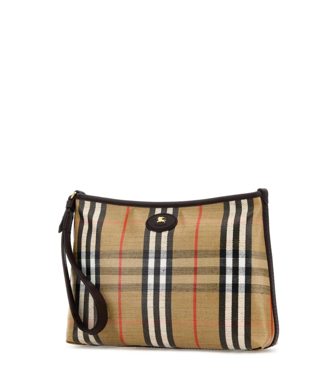 BURBERRY Бежевая хлопковая папка для документов, фото 2