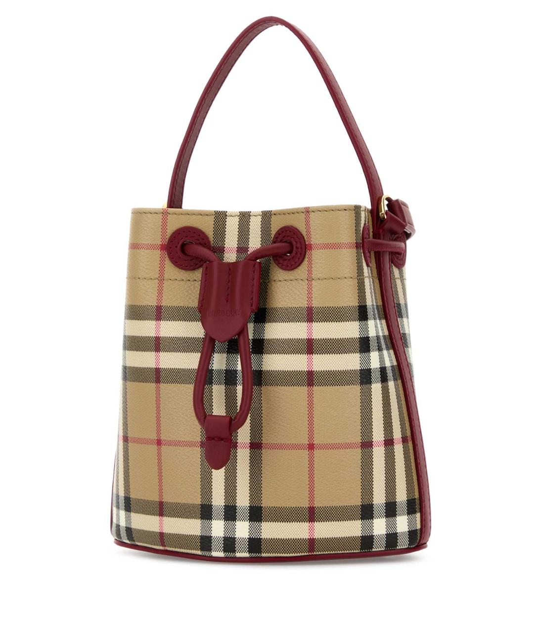 BURBERRY Мульти синтетическая сумка с короткими ручками, фото 2