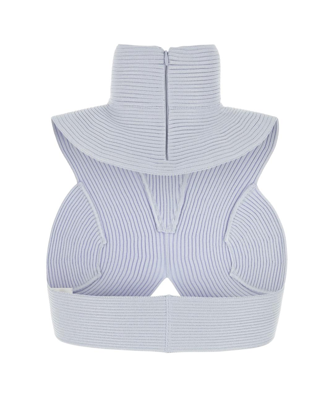 ALAIA Голубая майка, фото 2