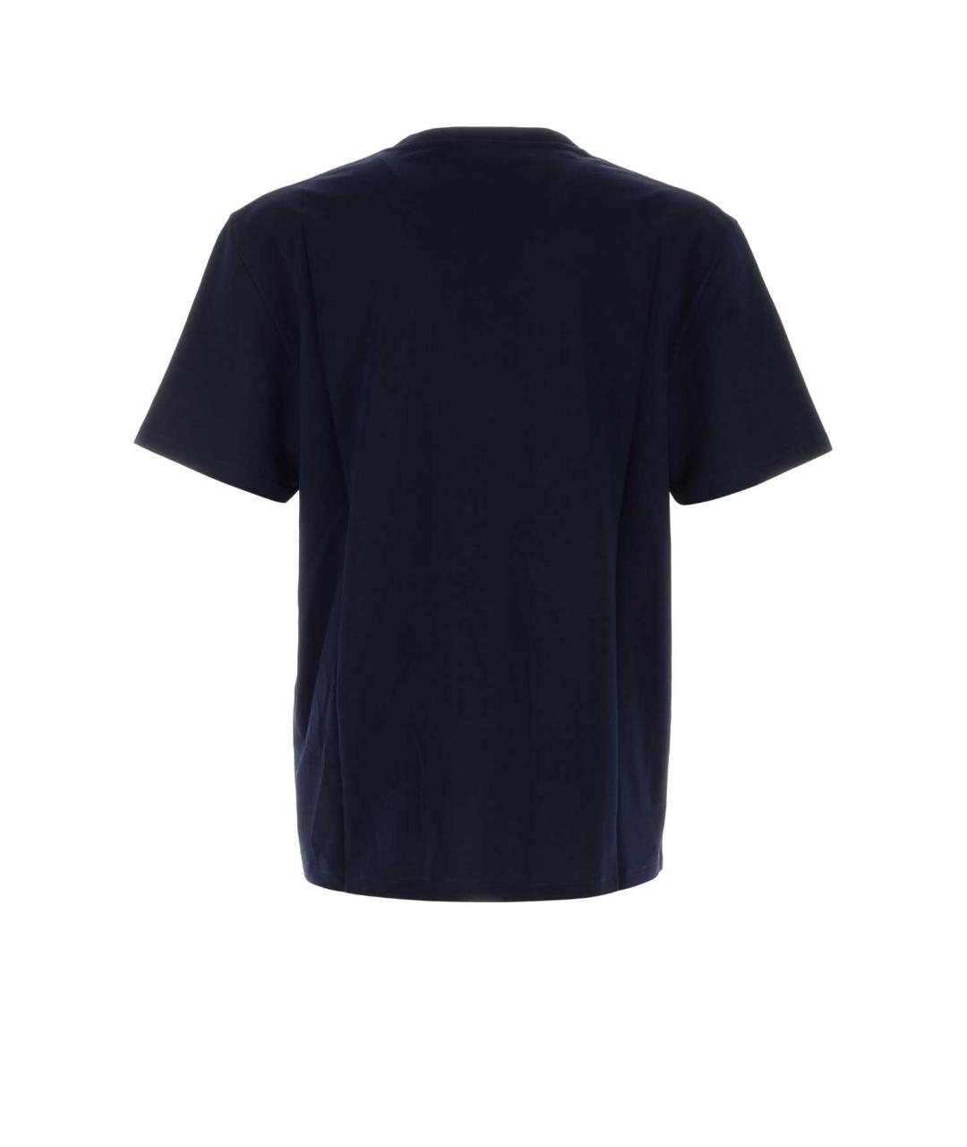 LOEWE Синяя хлопковая футболка, фото 2