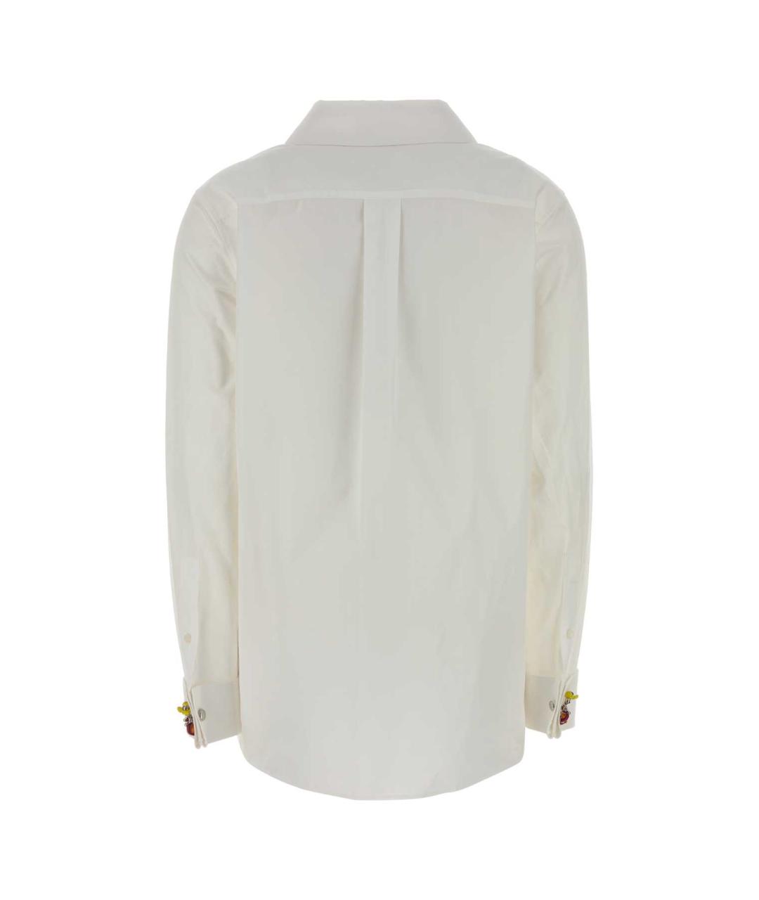 LOEWE Белая хлопковая рубашка, фото 2