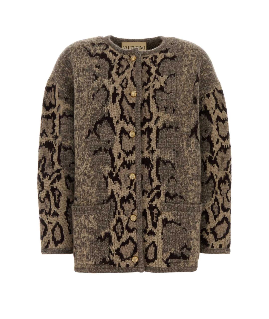 VALENTINO Мульти кашемировый кардиган, фото 1